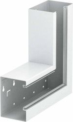 Niski kąt rośnie asymetrycznie. OBO Bettermann, 6277520, czysty biały, (S x G) 130 mm x 90 mm