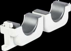 7427155 Split ferrite for Ø 27 mm, grey, 110 Ohm @ 100 MHz