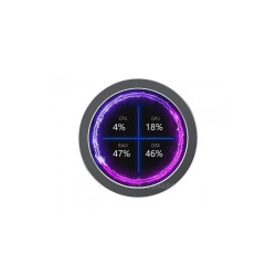 Monitor USB 4" B parametrów pracy komputera (szary) - Waveshare 26773