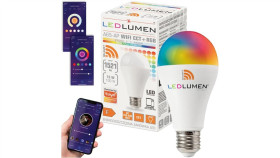 Żarówka Led A65-Ap E27 15W Led Wifi Cct+Rgb