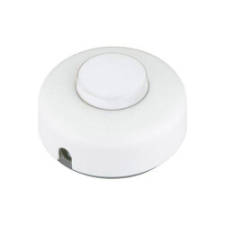 interBär 5062-508.01 Footswitch White Off/On 2A Snap Assembly