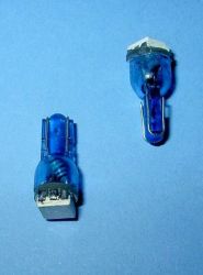 T-6,5-1B HP 12V NIEBIESKA LED KWADRAT