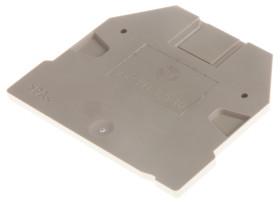 Ścianka koncowa Pokrywa końcowa Wieland Blok zaciskowy WT na szynę DIN