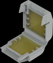 207-1331 Gelbox, IPX8, series 221, 2273, max. 4mm²- terminals, size 1