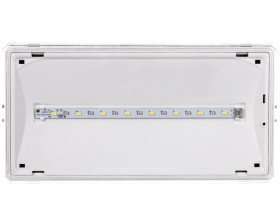 Oprawa awaryjna EXIT IP65 1W 3h dwuzadaniowa AT ETE/1W/B/3/SA/AT/WH