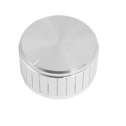 GAŁKA POTENCJOMETRU GSL40 SREBRNA 40mm