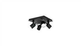 Lampa Sufitowa Pico Black 4Xgu10 Mlp997 Milagro