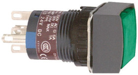 Przycisk DPDT średnica wycięcia 16mm, montaż panelowy Schneider Electric