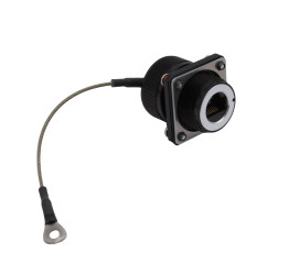 Złącze Ethernet Żeński Złącze RJ45 Montaż na kołnierzu Cat6a Bulgin, proste