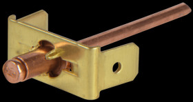RIV 263 Flat connector, 2-pin, blind rivet technology