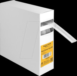 19936 Heat-shrink tubing box, shrinkage rate 2:1, 7 m x 16 mm