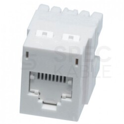 Moduł RJ45 UTP kat.6 nieekranowany DataGate+ biały Molex