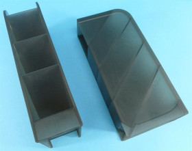 ORGANIZER NA BIURKO 20,5x9x5cm CZARNY