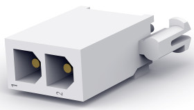 Listwa stykowa PCB 2-pinowe Mini-Universal MATE-N-LOK raster: 4.14 mm Prosty 1-rzędowe TE Connectivity Otwór