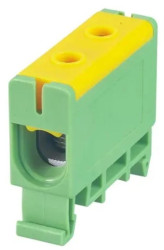 Złączka szynowa 1-torowa ZUG EZG5-50/1P/Z zielona Cu 2,5-50 mm² / Al 6-50 mm² 14103 PARTNERSITE