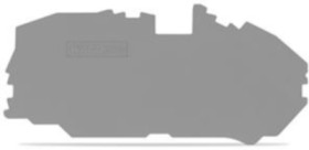 End/Intermediate plate for terminal block, 2016-7691