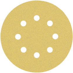 Bosch 2608900805 EXPERT C470 Sandpaper 80 Grit &#xD8;125mm Velcro 5pk