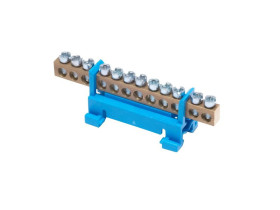 Listwa zaciskowa na szynę TS35 neutralna N 12 niebieski 81701003 SIMET