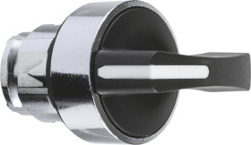 Schneider Electric ZB4BJ4 ZB4BJ4 Element czołowy przełącznika wyboru resetowalny (Ø) 22 mm chrom, czarny 1 szt.