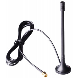 Antena GSM i GPRS 1710 → 1890 MHz, 1710 → 1990 MHz, 824 → 894 MHz, 890 → 960 MHz. 3.5dBi