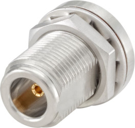 Złącze RF, montaż typu Przegroda czołowa Żeński typ złącza Złącze SMA Lutowane