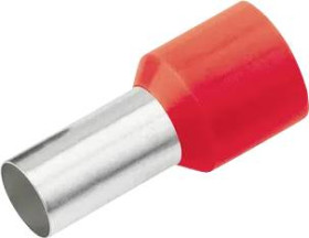 Cimco 187220 Końcówka rurkowa 1.5 mm² z częściową izolacją czerwony 100 szt.