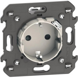 LIVING NOW gniazdo 2P+Z schuko + USB C zaciski automatyczne 2mod. piaskowy beż KM4141USB