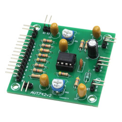 Niskoszumny mikser audio stereo 4-kanałowy TL072 - KIT AVT 742