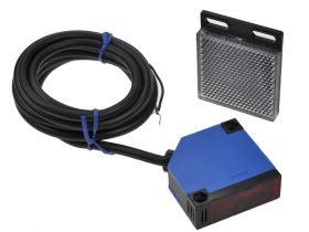 Czujnik; fotoelektryczny; G50-4B4JC; przekaźnik; NO/NC; refleksyjny (z lustrem); 0,1÷3,5m; 24÷240V; AC/DC; 3A; prostopadłościenn