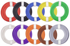 Donau Elektronik 150-MIX Przewód linka, 1 x 0.50 mm², 1 zest.