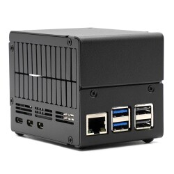 KKSB Tall Dual HAT Case for Raspberry Pi 5
