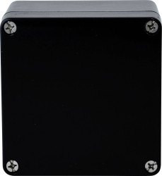 Boxexpert BXPBPOL12212090-E01-66 Urządzenia przemysłowe Elbe Polyester schwarz 12212090, IP66, 120 mm x 122 mm x 90 mm ,