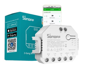 Sonoff DUAL R3 podwójny przekaźnik sterowany WiFi z usługą zmiany oprogramowania na SUPLA