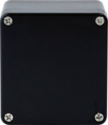 Boxexpert BXPBPOL807555-E01-66 Urządzenia przemysłowe Elbe Polyester schwarz 807555, IP66, 75 mm x 80 mm x 55 mm , 1 szt
