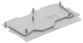 Płytka końcowa i pośrednia Płyta końcowa i pośrednia WAGO wymiary styku 33 x 0.8 x 48.5mm Bloki zaciskowe serii 2002