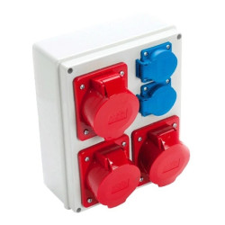 VIPLAST Rozdzielnica Gniazdo 3x16/5 + 2x250V