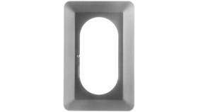 Osłona Ściany Podwójna Srebrna Osx-220 Srebrna Yns10000041