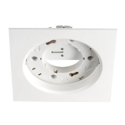 Oprawa FURNI kwadrat alu biała GX53