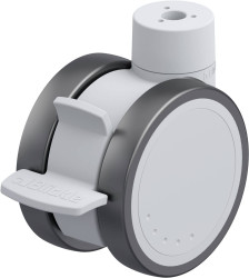 Blickle 935651 LKDGH-PATH 100K-FI Podwójna rolka z tworzywa sztucznego Średnica koła: 100 mm Maksymalne obciążenie: 100