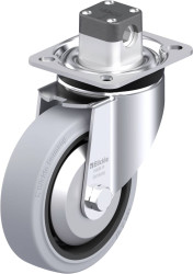 Blickle 945769 LK-POEV 125XKA-1-CS11-SG-FA Rolka obrotowa z blachy stalowej Średnica koła: 125 mm Maksymalne obciążenie: