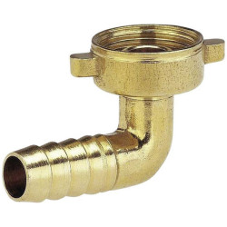GARDENA 07286-20 Brass Hose Elbow Connector G3/4 to 1/2 Inch Thread