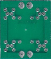 UMLED350 Płytka drukowana pod 4 diody typu flux (MOD4); wymiary: 35 x 32 mm