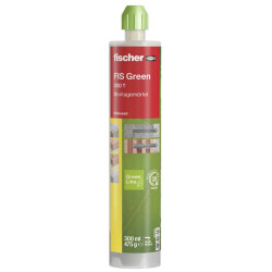 Fischer 522223 Mortar Green 300 ml eco-friendly vinyl-ester assembly Mortar