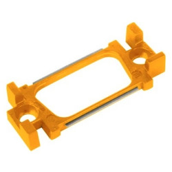Coding element, yellow for D-Sub housing size 1 (DE), 9 pole, socket, coding combination 7, 09670092207102
