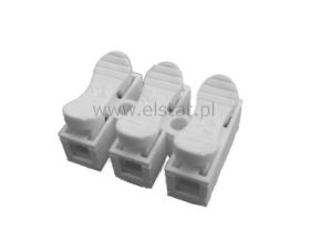 Kostka elektr. samozacisk 3 pin 10A 400V