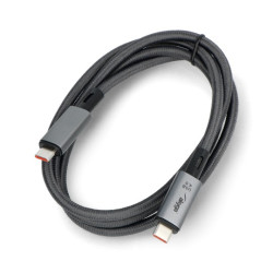 Przewód USB C 4.0 - USB C 4.0 - 240W - 1m - Akyga AK-USB-45