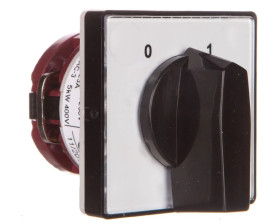 Łącznik krzywkowy nawrotny 1-2 1P 10A 1Z 1R do wbudowania 4G10-207-U