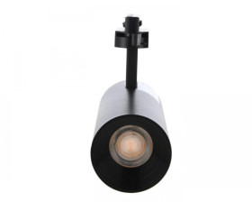 Reflektor szynowy, punktowy COB VERKO czarny 1-fazowy 24W 3000K 1920lm C40-VRK-1F-024BL-3K