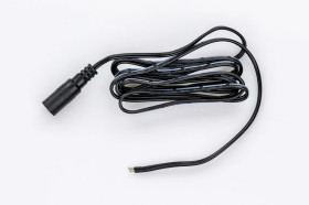 Przewód DC 1,5m z gniazdem 2,5x5,5 mm AWG20 2x0,5mm2 ESPE