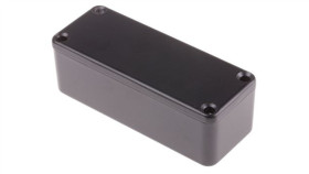 Obudowa Ekranowana Czarny, 89.1 X 35 X 30.3Mm, Rs Pro